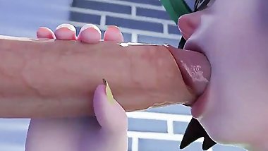 Eddy tasty intense blowjob in the bathroom sweet pussy thirsty for sex sweet tasty pleasure by Eddy