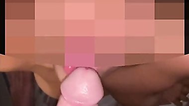 Suckling hard cock before  pussy insertion