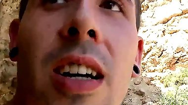 Skinny milf gives Kevin White anal sex and blowjob