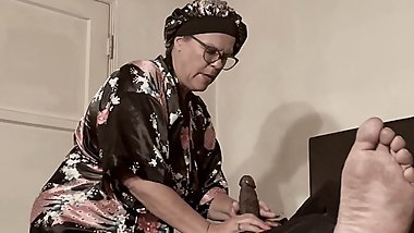 GILF Sneaks Into Son In Laws Bedroom For BBC