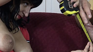 Troubled Stepson Asked Me To Measure His Cock