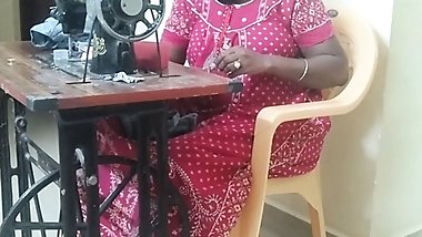 Tailor aunty with neighbour sex