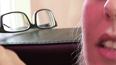 Busty MILF Cody sucks and fucks a big cock