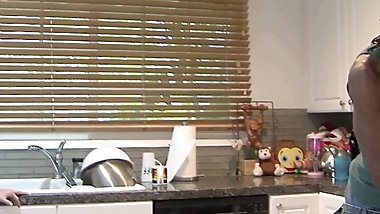 Angela and Brooklyn having interracial threesome sex