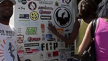 Bella Moretti and Heidi Waters fuck a black cock
