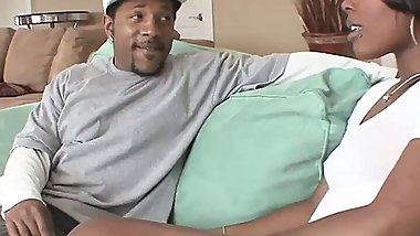 Ebony Skin COFFEE BROWN Fucks Black Cock