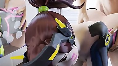 Overwatch Porn 3D Animation Compilation (14)