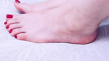 Feet are more sexy in bed