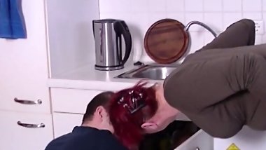 Mature slut takes the cock from behind (Full Muschi Original