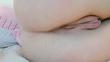 feeling my long finger in my asshole