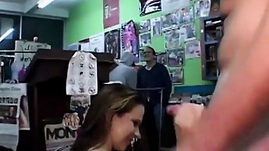 Christina Agave get guys on video shop and Fucking Hard threesome