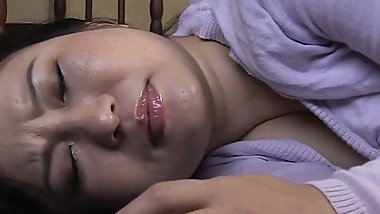 No! Stop... Stepmom Played with by Her Boy and Gets Creampied - Part.2