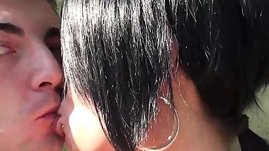 Sexy young girl in a hot amateur sex tape