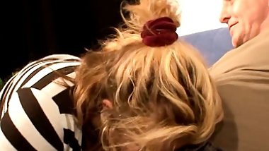 Crazy mature woman takes the cock from behind