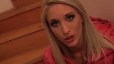 Nasty Brunette Rides a Big Hard Cock (Muschi Movies - The