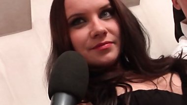Hot Amateur Brunette Takes a Big Cock (Muschi Movies - The